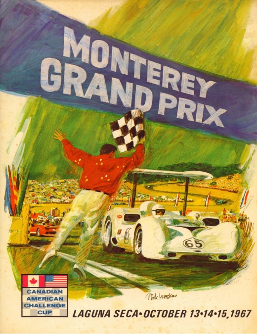 canam 1967,laguna seca